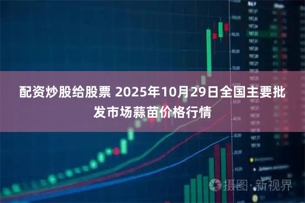 配资炒股给股票 2025年10月29日全国主要批发市场蒜苗价格行情