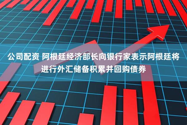 公司配资 阿根廷经济部长向银行家表示阿根廷将进行外汇储备积累并回购债券